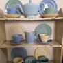 Beautiful 21 Piece (including Teapot) "Harlequin" Collection of Woodsware Utilityware in the Three Colourways, Beryl, Jasmine and Iris Image 7