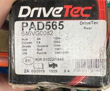 Drivetec Brake pads