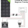 100W 12 Volt Solar Panel Monocrystalline 100 Watt Solar Module For Battery Charging Blue (FREE POSTAGE) Image 5