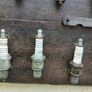 vintage sparkplug display board Image 8