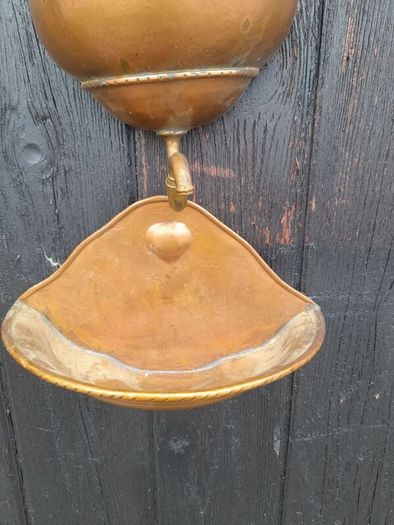 Vintage Copper Decorative Wall Fountain