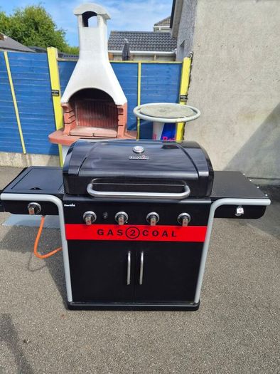 Charbroil gas to coal BBQ