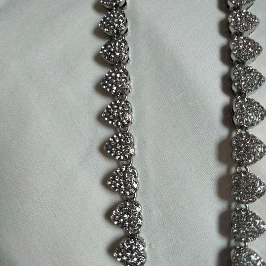 Brand New Heart Bling Necklace