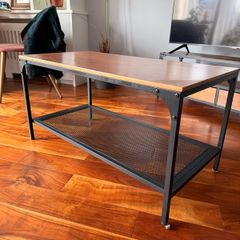 Industrial style coffee table