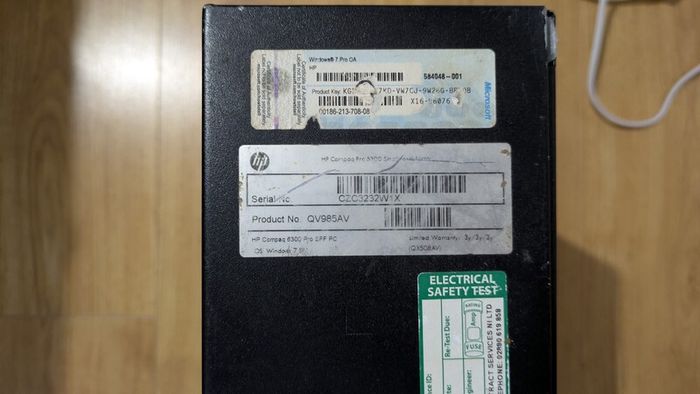 Server HP Intel Core i3 7GB RAM in good condition