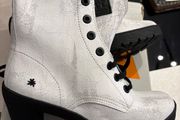 ART full leather white boots 7uk 41eu NEW in Box