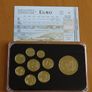 Cyprus euro coins set 24k Gold plated & Rhodium gilt Cypriot medal limited edition Image 5