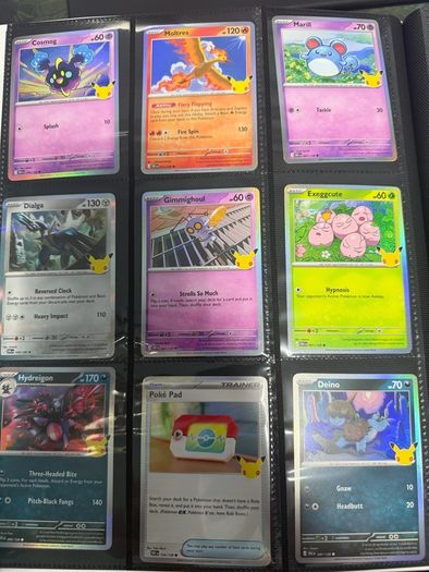 Pokemon Cards Binder + Poster 30th