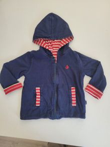 JoJo Maman Bebe Reversible Hoodie 2-3 years