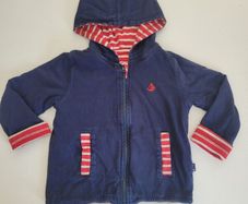 JoJo Maman Bebe Reversible Hoodie 2-3 years