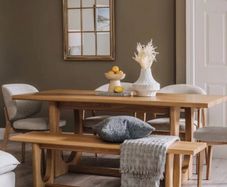 Ez Living 180cm Oak Dining Table Brand New