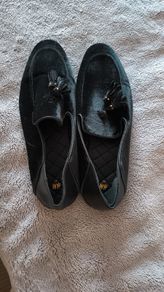 H&M new Suede MEN shoes, size 44,black