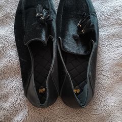H&M new Suede MEN shoes, size 44,black
