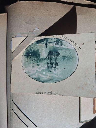 Mega Art Nouveau Postcard Album (197 Pieces)