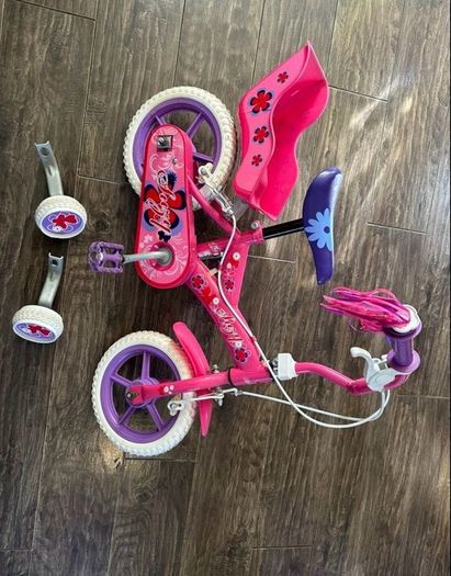 Girls Pink Suzy Bike - 12"