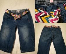Marks & Spencer Denim Shorts And Free Belt