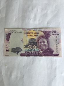 Banknote- Malawi 20 Kwacha