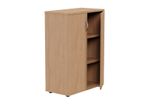Lockable Bookcase H1130mm - 3 Levels - Beech