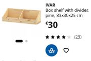 IKEA IVAR Shelf Storage