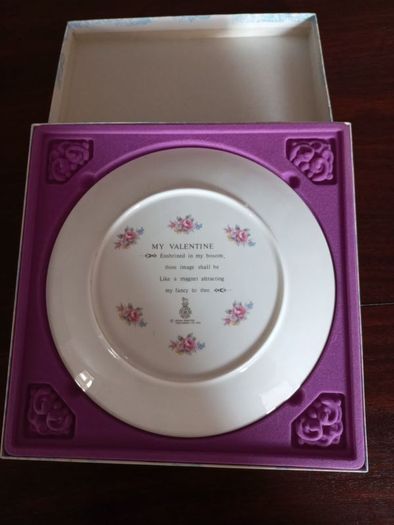 Valentines Present Vintage Royal Doulton St. Valentine Plates
