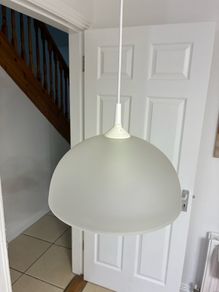 Glass ceiling light
