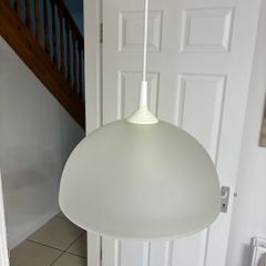 Glass ceiling light