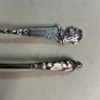 Two 1896 solid silver coffee spoons Image 6