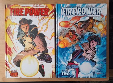 Fire Power By Kirkman & Samnee, Book 1 and 2 full series Hardcovers