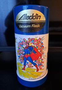 Vintage 1971 Superman Aladdin  Vacuum Flask