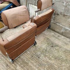 2002 seats complete with head rests . For parts or recovering.