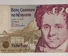 Ireland 1999 20 Pounds Banknote Note Daniel O'Connell