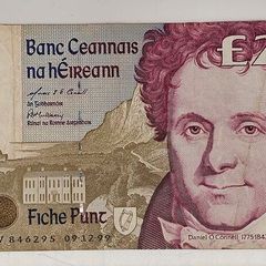 Ireland 1999 20 Pounds Banknote Note Daniel O'Connell