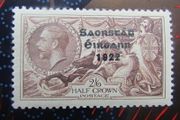 Irish Free State Definitive Stamp. 1922,2/6.1935 Waterlow Re-Engraved. Halfcrown Overprint,Mint hinged.