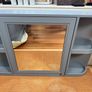 Vanity unit , sink , new Merrion 1200 mm vanity unit, slate gray with marble top and basin with matching mirror cabinet Image 9