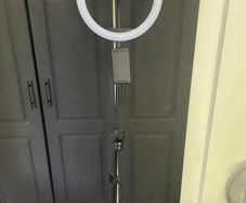 13" Ring Light with Tripod Stand & Phone Holder, LED Ring Light for Phone with 3 Light Color Temperatures, 12 Brightnesses, 48 RGB Light Modes