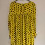 Lucky Chouette Yellow Owl Print Dress Size 38 M 10 Image 2