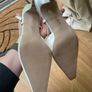 Ivory kitten heels Image 2