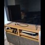 Tv table locker, cabinet like new in Excellent condition Image 6