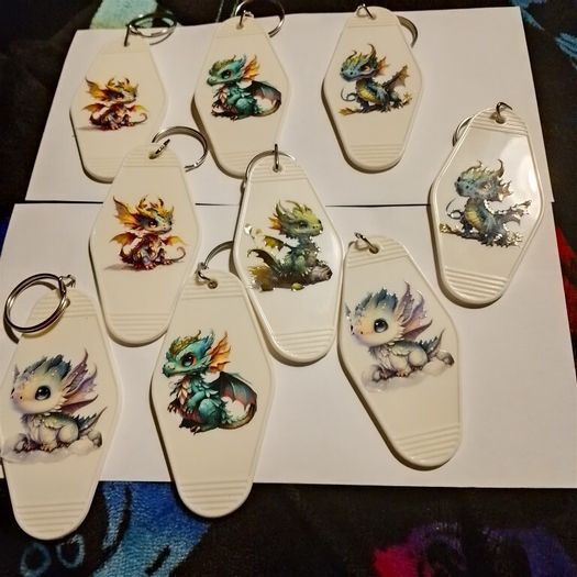 acrylic keyrings