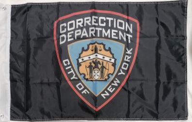 City of New York Correction Department Flag 3ft x 2ft.