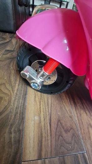 Vespa Pink Electric Scooter