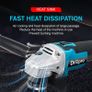 125MM Brushless Electric Angle Grinder 4 Speed Cutting Machine DIY Woodworking Power Tool For Makita 18V Battery Image 4