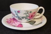 Roy KIRKHAM Fine Bone China Cappuccino Cup and Saucer