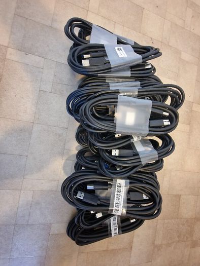 30 x Dell USB 3.0, Male USB A to Male USB B, 5Gbps, 2m