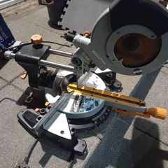 Evolution sliding mitre saw