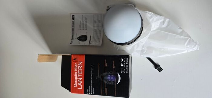HgUltra Insect Killer, Mosquito Lamp, USB Rechargeable with LED Light, IPX6 Waterproof, Battery for Indoor and Outdoor Use