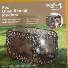 Perfect Paws Pop Open Kennel Medium