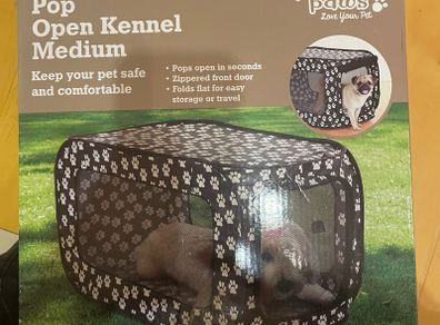 Perfect Paws Pop Open Kennel Medium