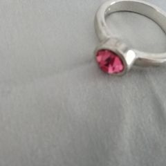 Costume Pink Stone Ring.