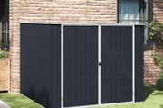 Garden Shed Anthracite 195x198x159 cm